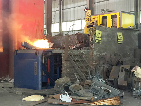 IGBT電源2噸熔鋼爐案例